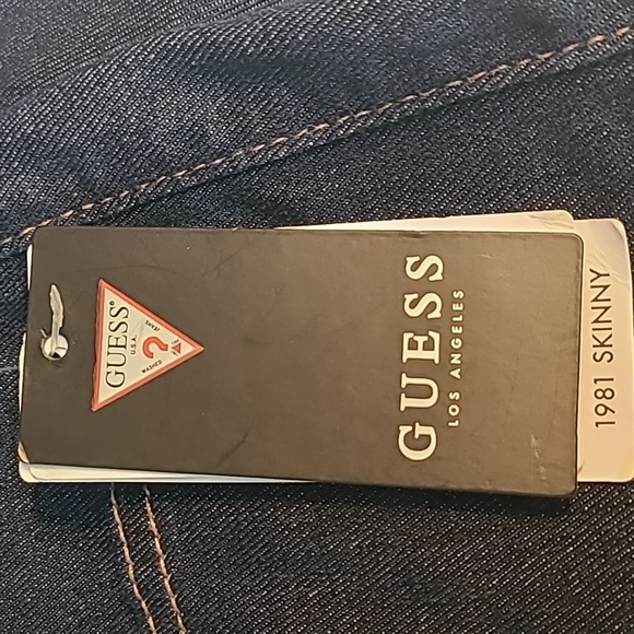 GUESS LA Rolled Up 1981 High Waist Skinny Jean (Size 31) Style W91AB4D3E… - Picture 8 of 16